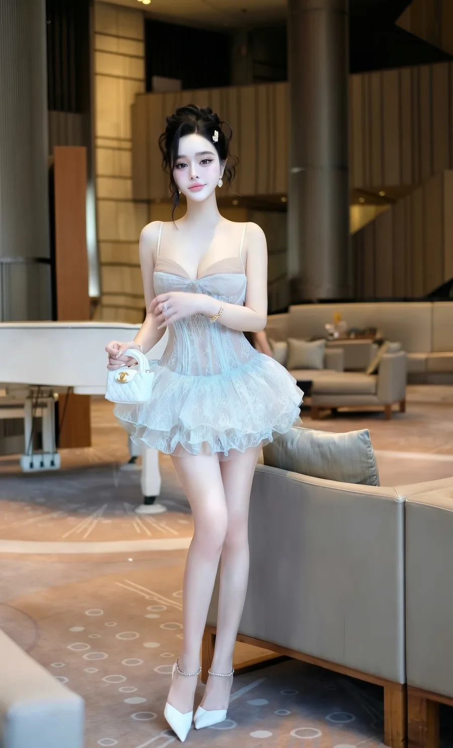 short flared skirt